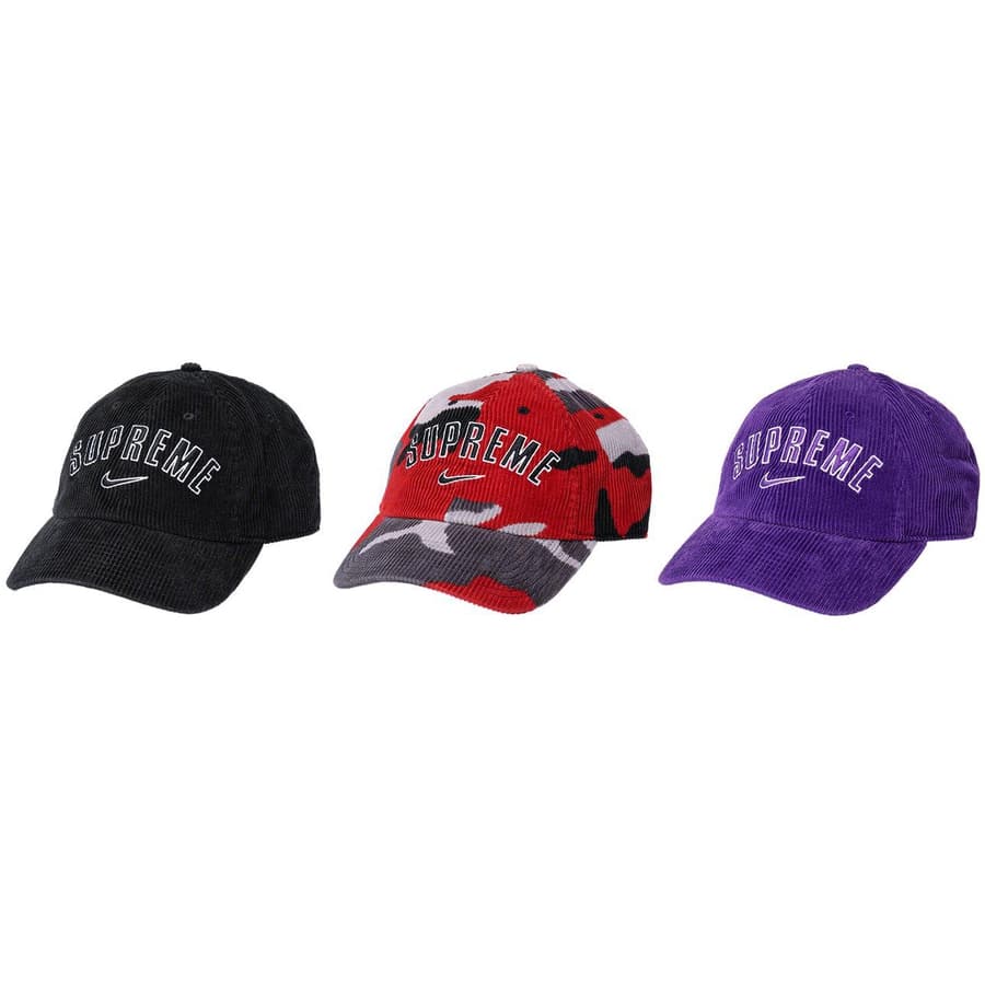 Supreme®/nike® Arc Corduroy 6-panel release photo 1