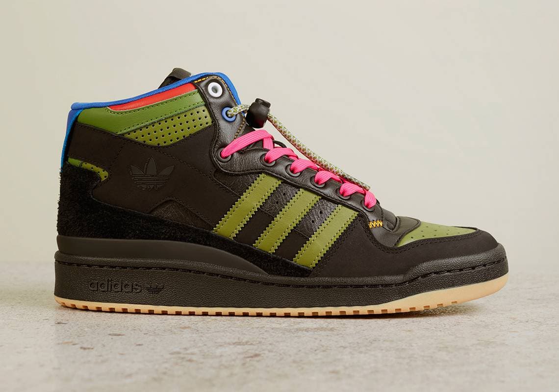 Hebru Brantley x adidas Forum Mid adidas release photo
