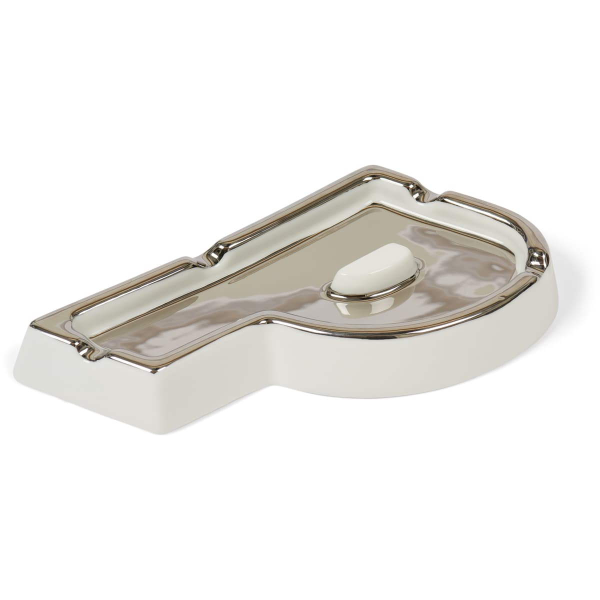 P-ashtray White / Silver release photo 1