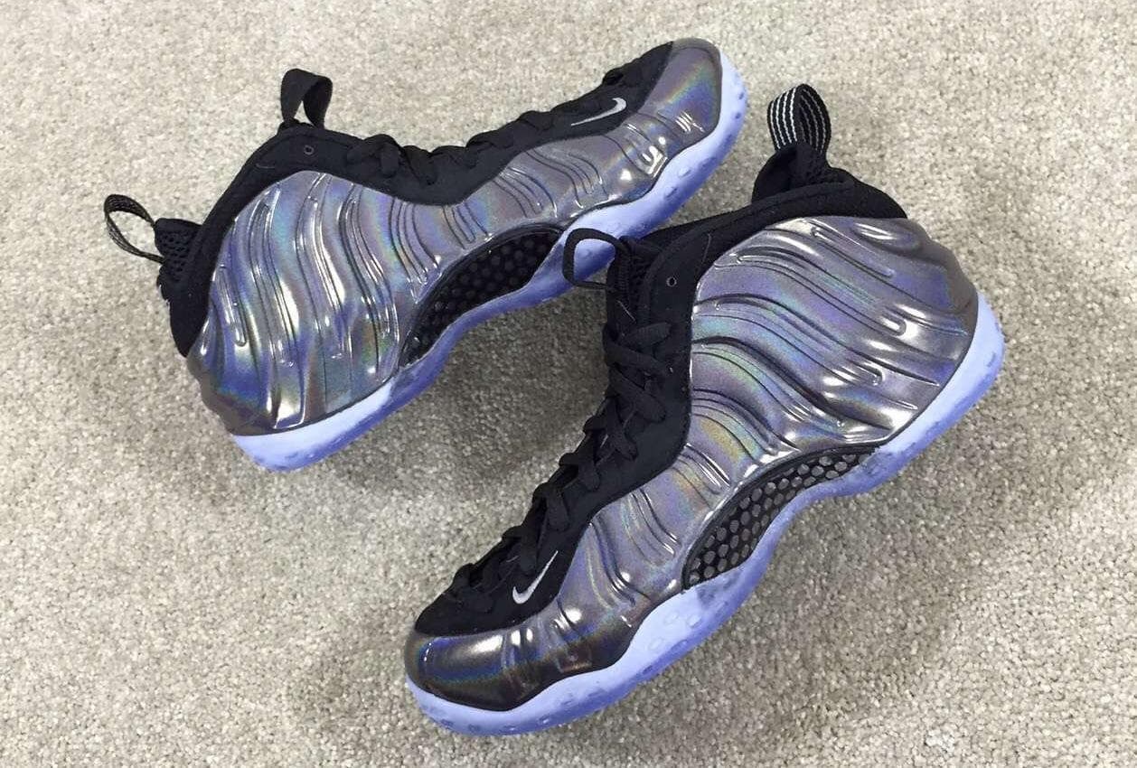 Nike Air Foamposite One “Hologram” release photo 5