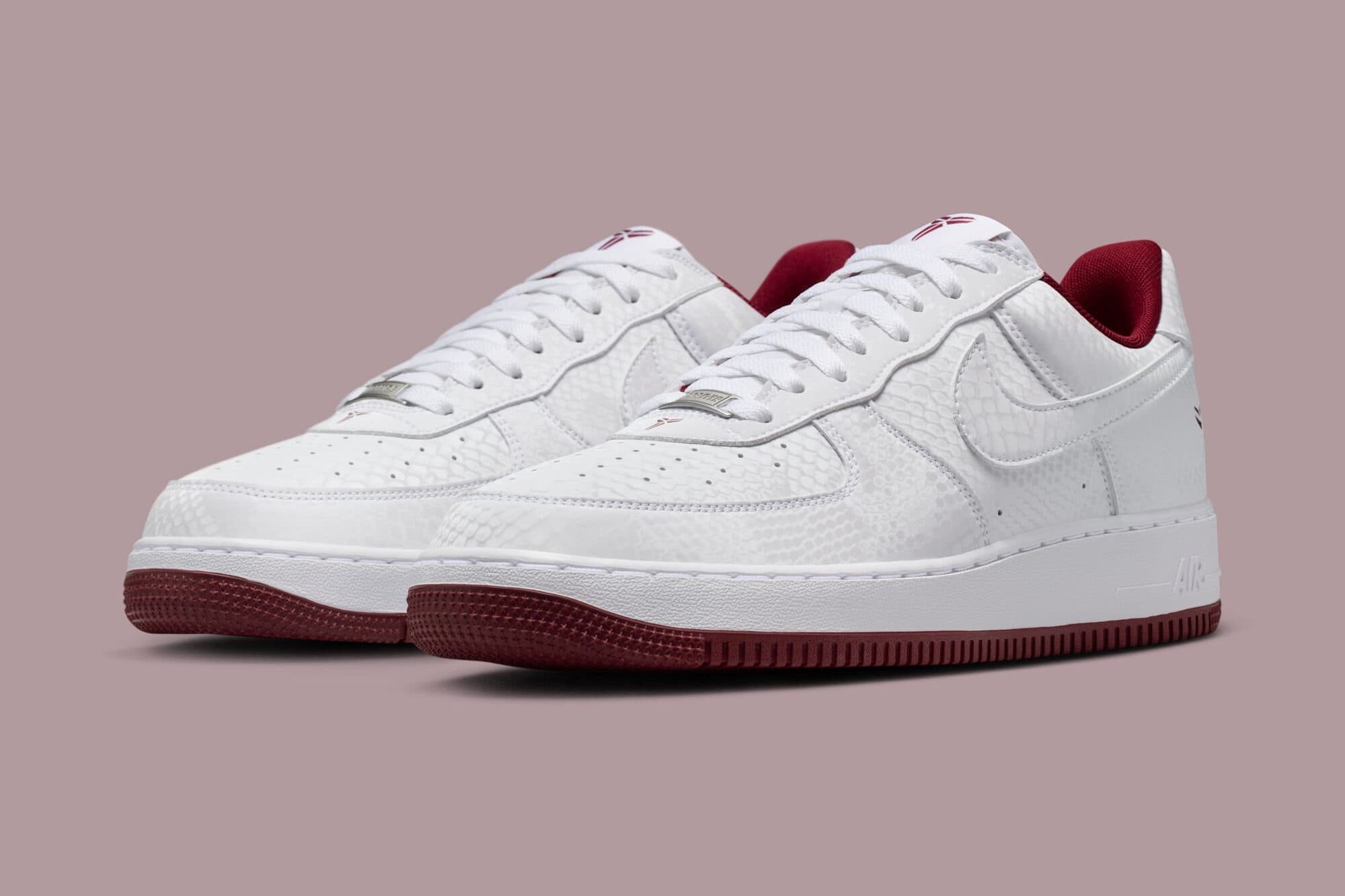 Kobe Bryant x Nike Air Force 1 Low "Lower Merion Home" Nike release photo