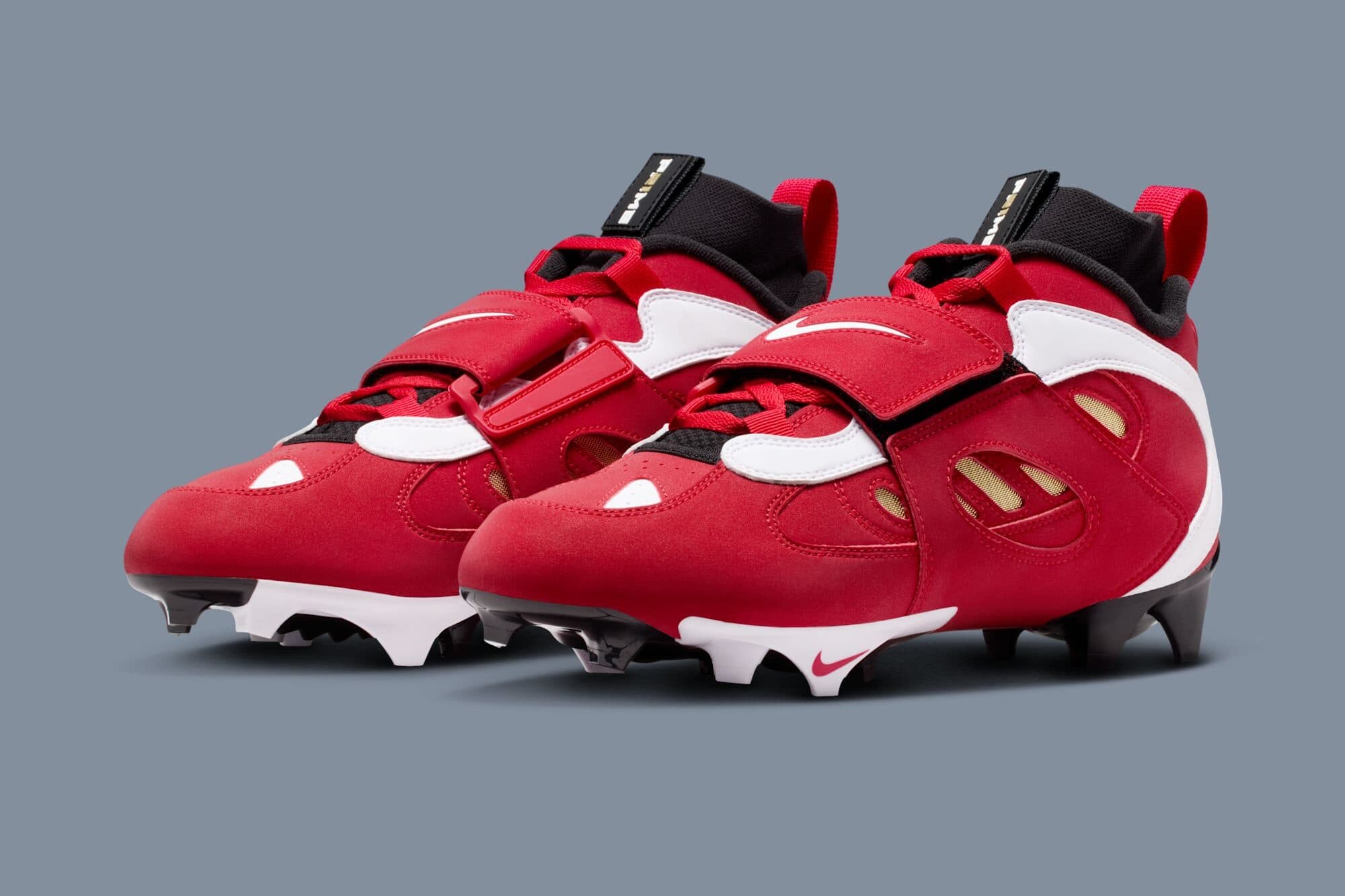 Nike Air Diamond Turf II TD "Fire Red" Nike release photo