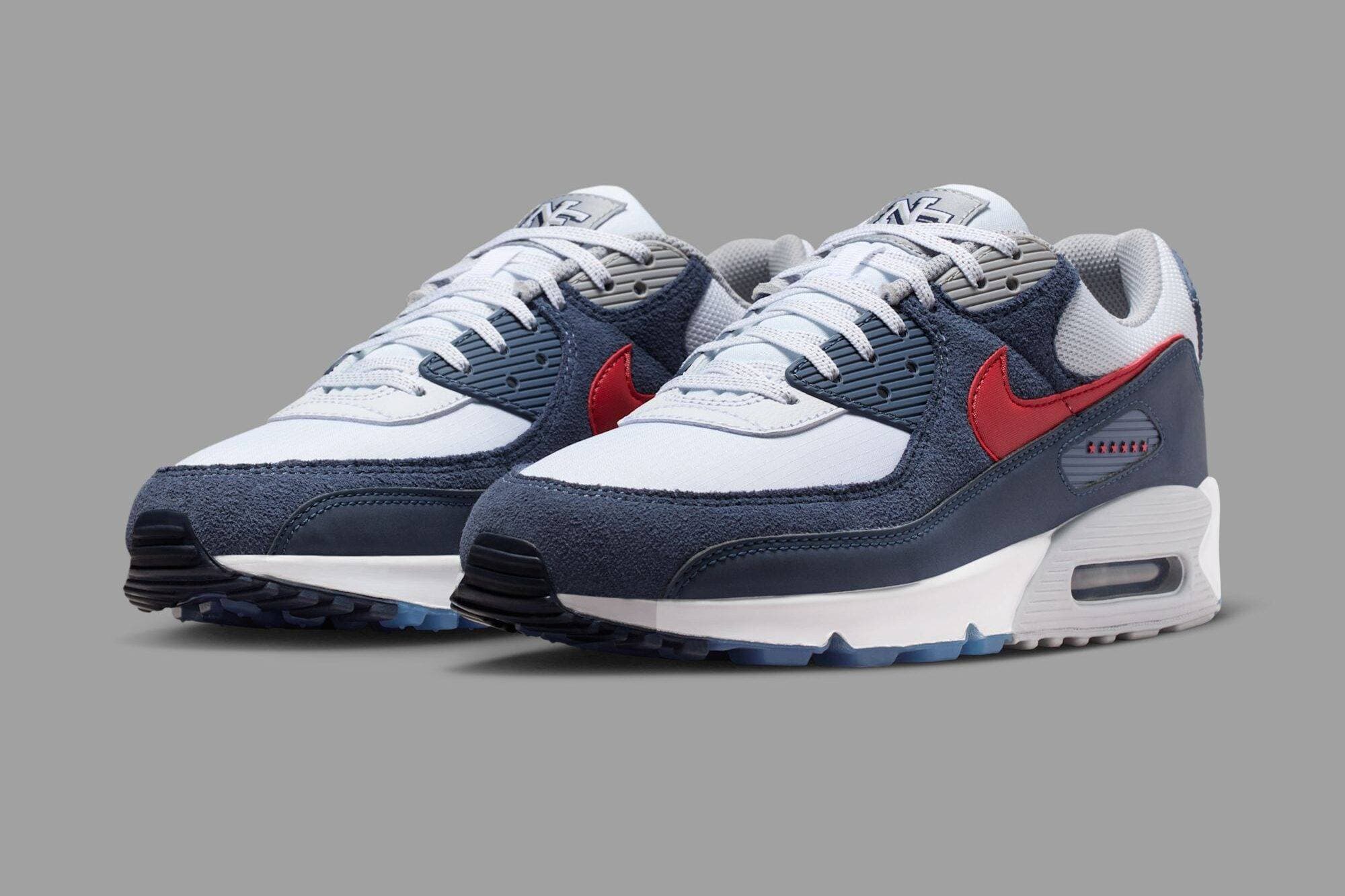 NFL x Nike Air Max 90 "New England Patriots" Nike release photo