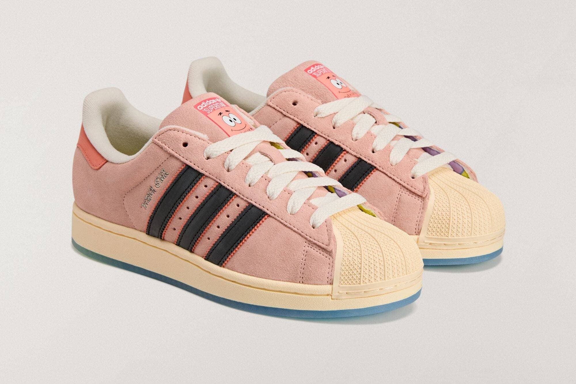 Spongebob Squarepants x adidas Superstar "Patrick Star" adidas release photo
