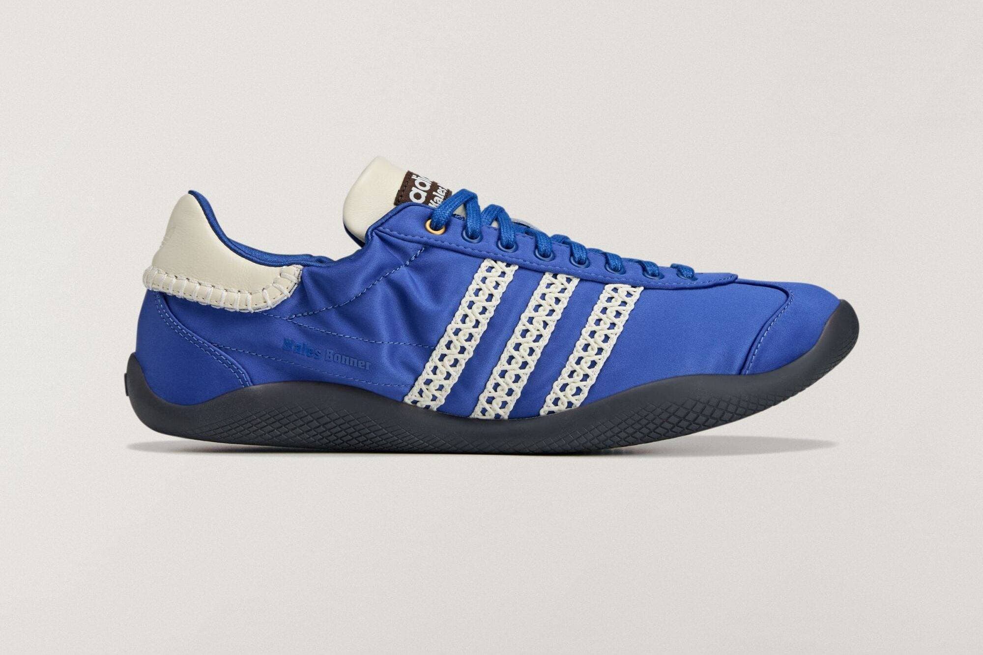 Wales Bonner x adidas Karintha Lo Satin "Blue" adidas release photo