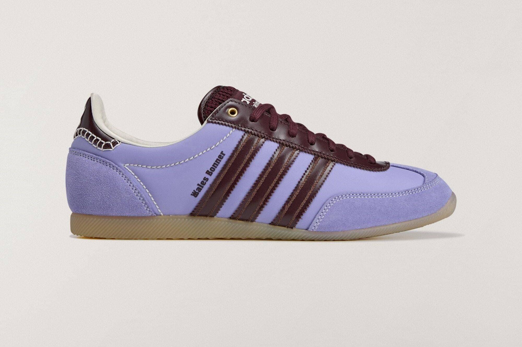Wales Bonner x adidas Japan "Light Purple" adidas release photo