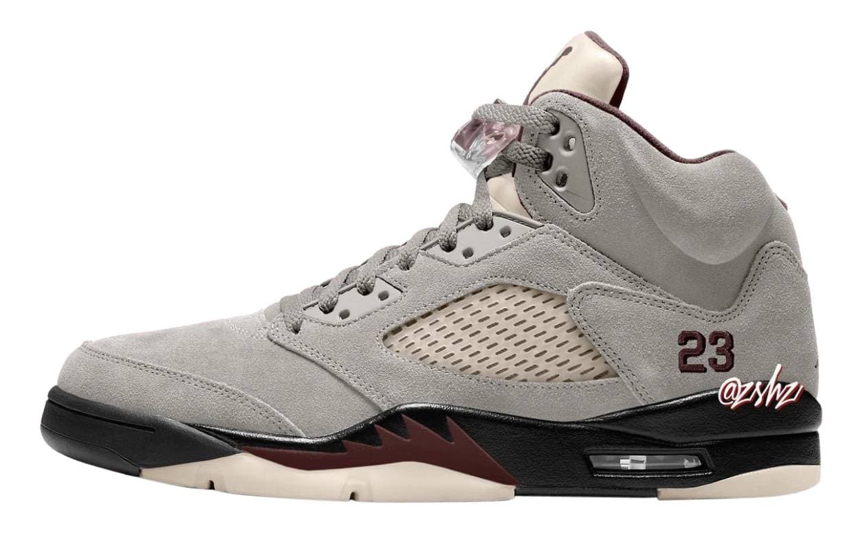 A Ma Maniére x Air Jordan 5 Light Bone Jordan release photo
