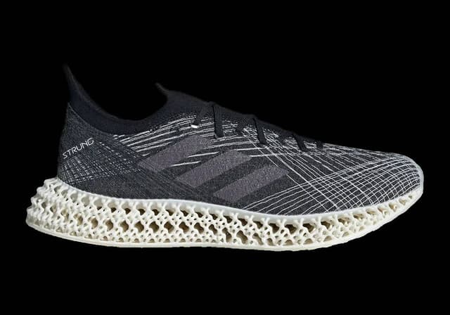 adidas 4DFWD Strung Black Grey adidas release photo