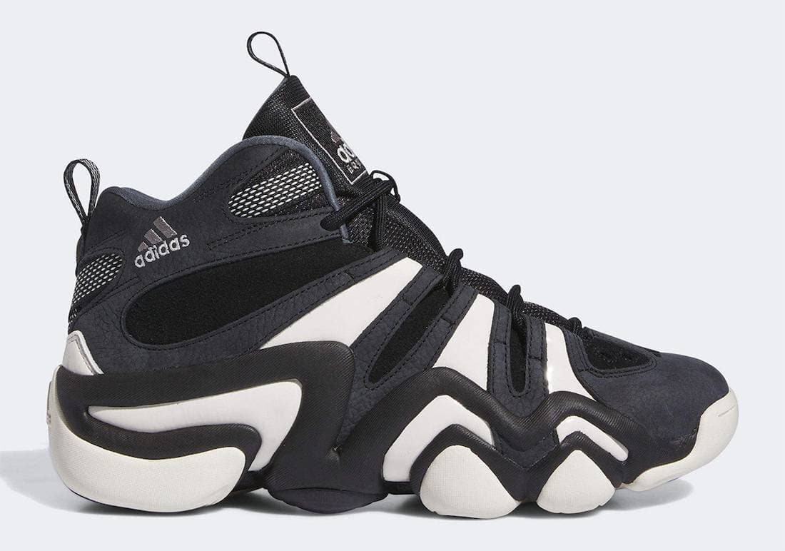 adidas Crazy 8 Black White adidas release photo
