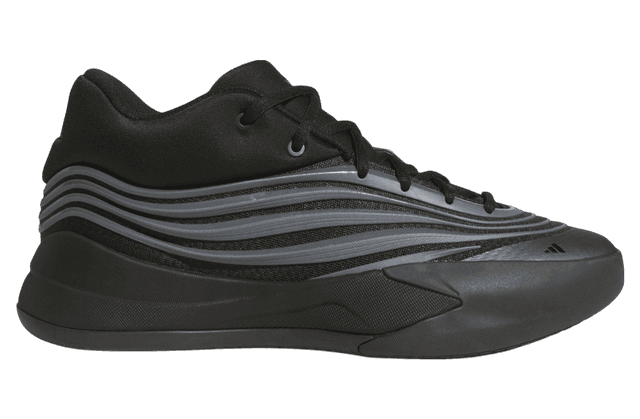 Adidas Dame 10 Core Black / Iron Metallic adidas release photo