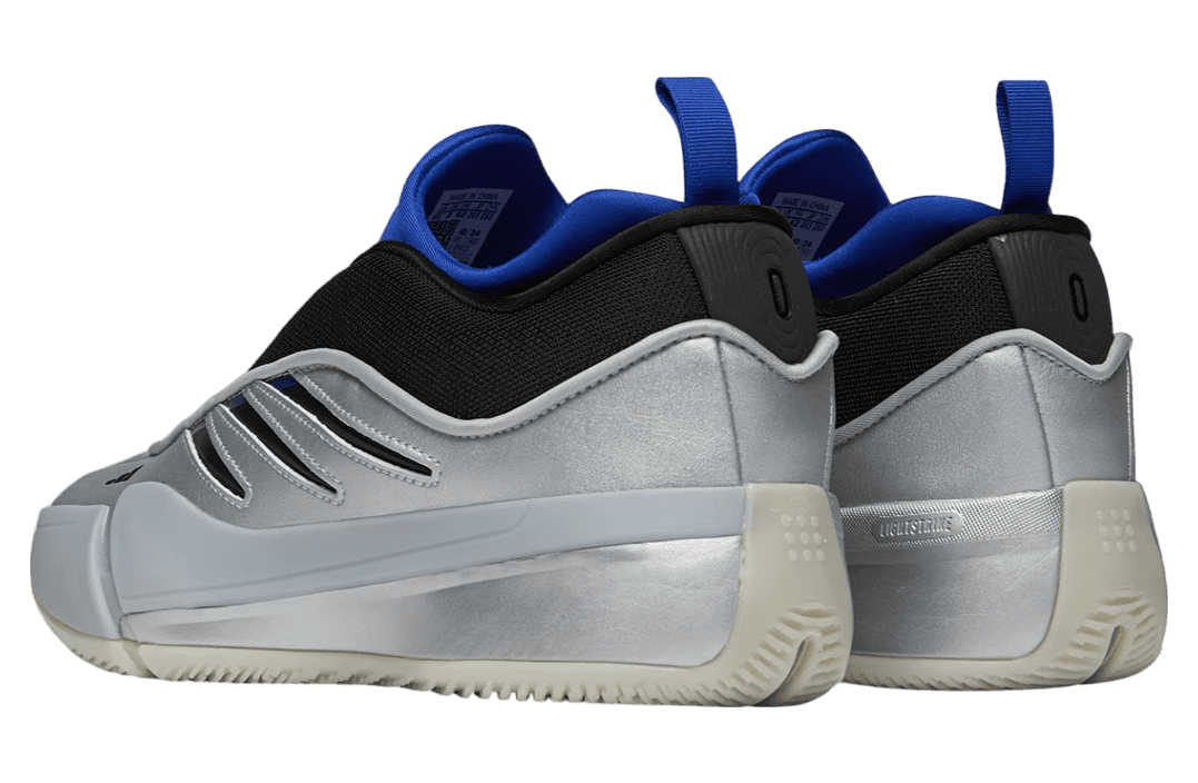 Adidas Dame 9 Silver Metallic / Lucid Blue release photo 2