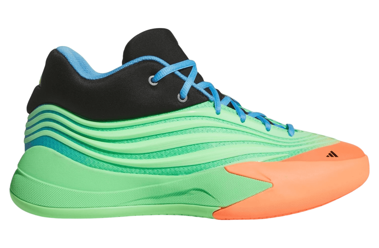 Adidas Dame X Lime Burst / Signal Coral adidas release photo