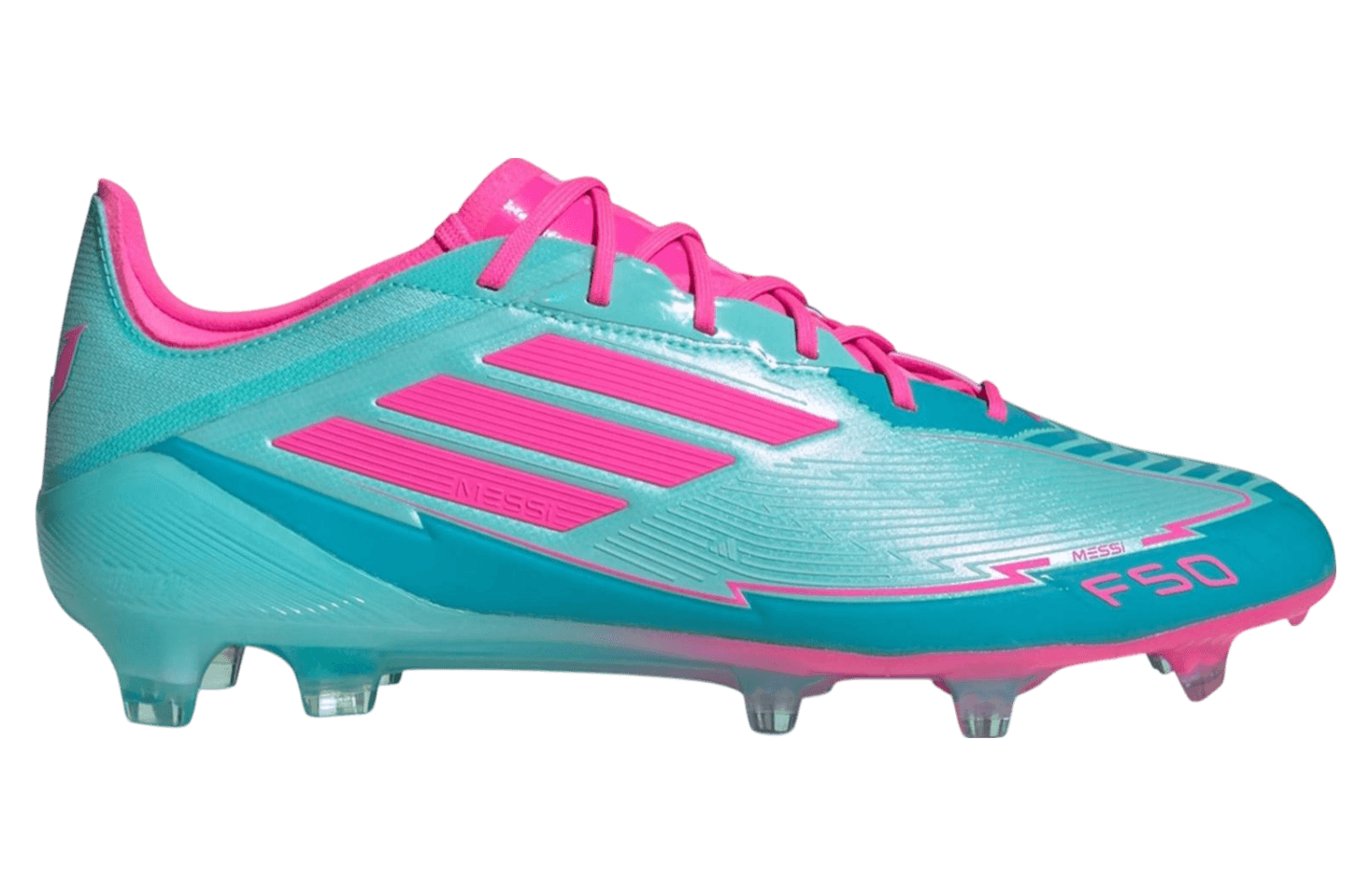 Adidas F50 Elite FG Flash Aqua / Lucid Pink release photo 1