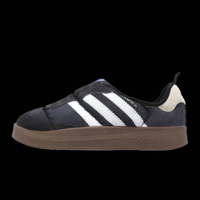 Adidas Puffylette Black / White / Gum adidas release photo