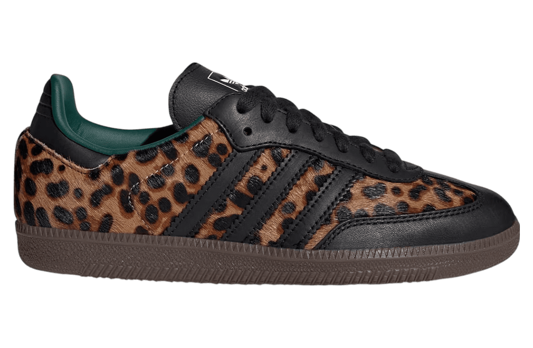 Adidas Samba Black / Dark Forest Green release photo 1
