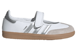 Adidas Samba Jane White / Silver Metallic release thumbnail 1