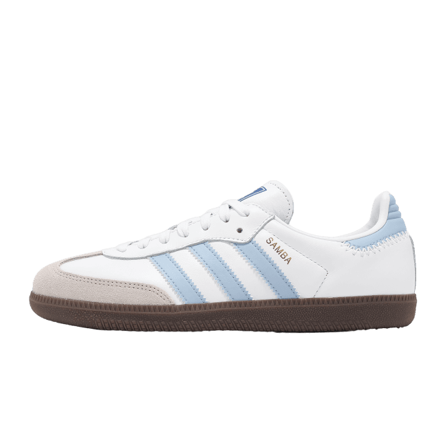 Adidas Samba OG Footwear White / Clear Sky adidas release photo