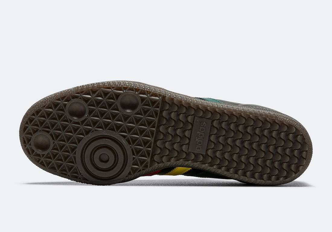 adidas Samba OG Rasta Black release photo 5