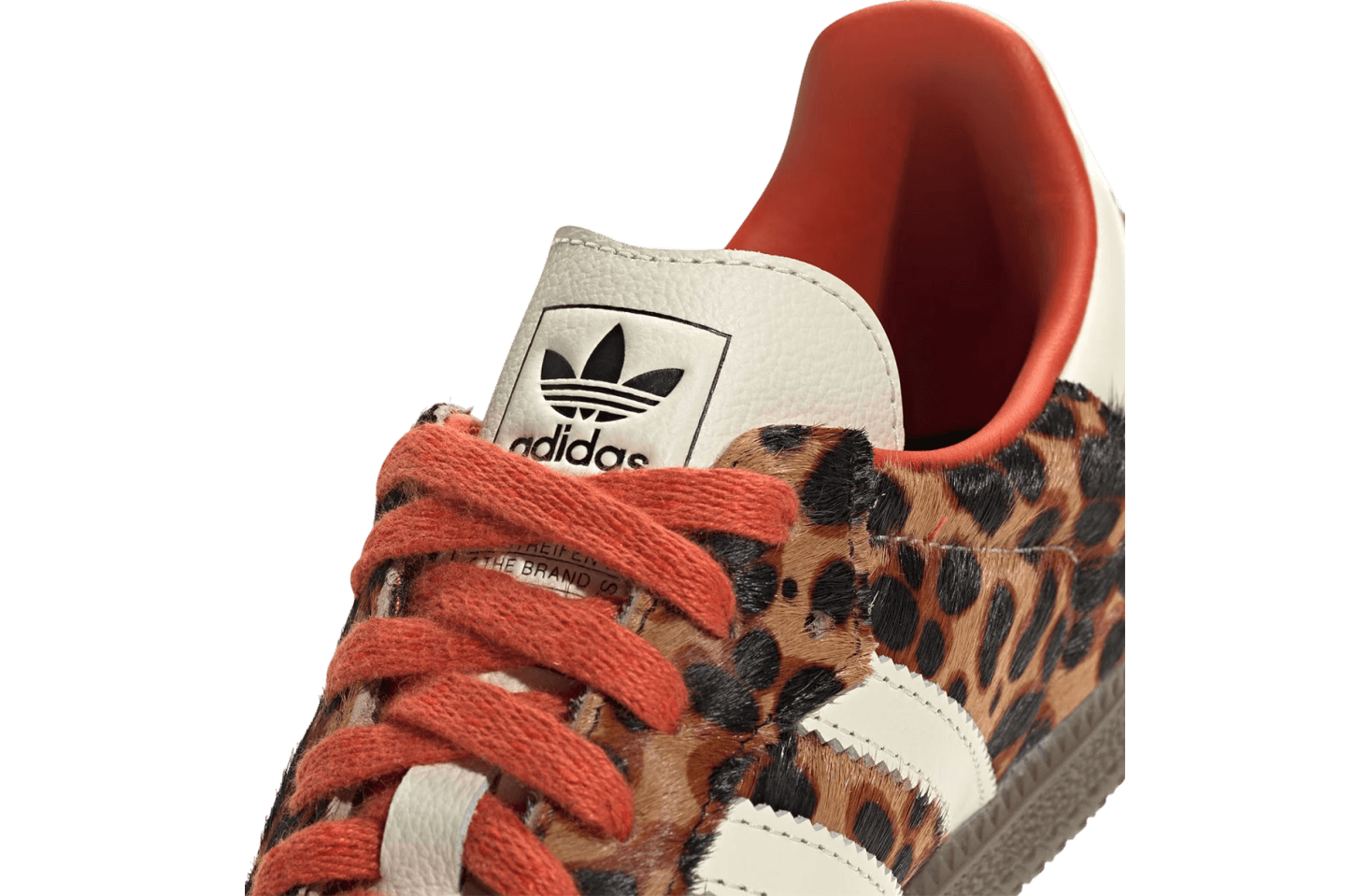 Adidas Samba White / Burnt Orange release photo 8