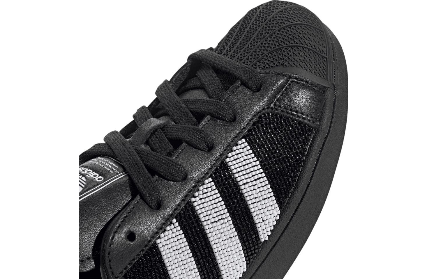 Adidas Superstar Beaded WMNS Black / White release photo 7