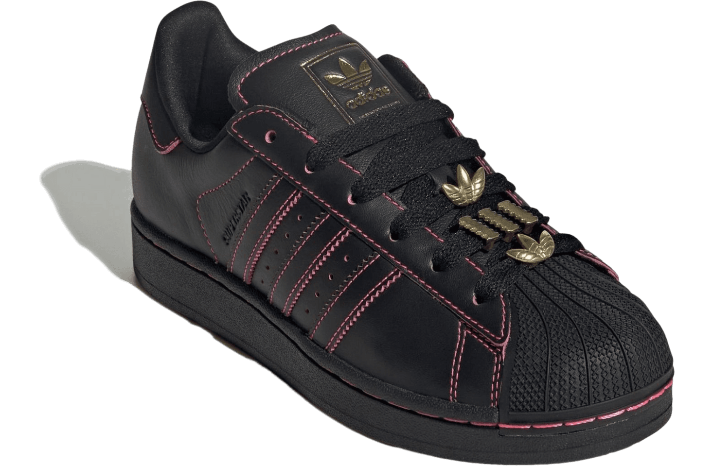 Adidas Superstar Core Black / Gold / Red release photo 2