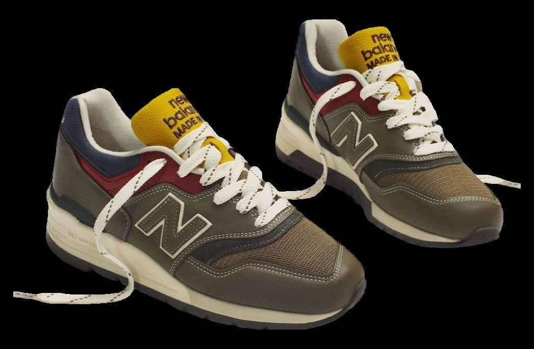 Aimé Leon Dore x New Balance 997 Olive New Balance release photo