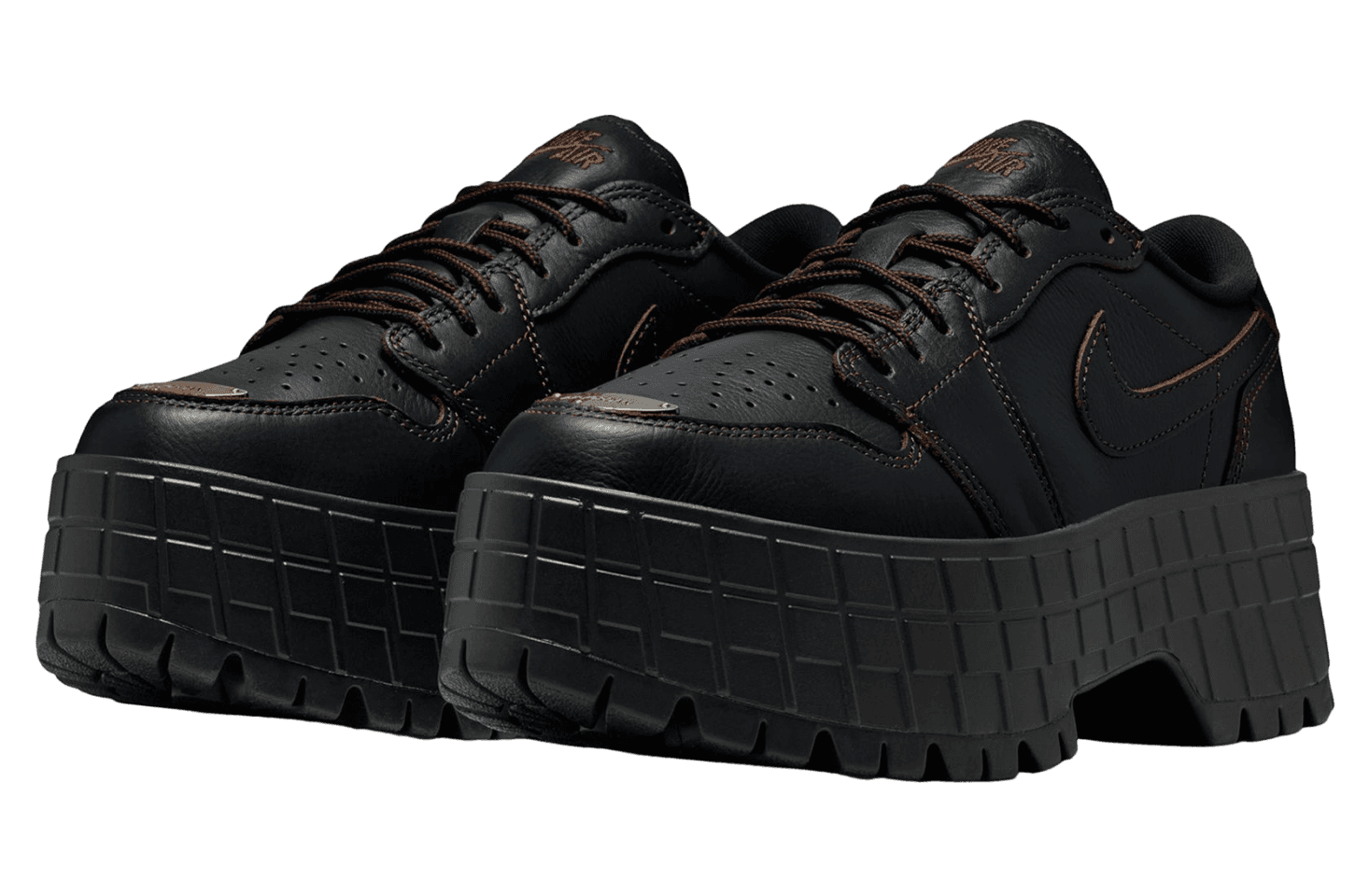 Air Jordan 1 Brooklyn Low Black / Cacao Wow release photo 2