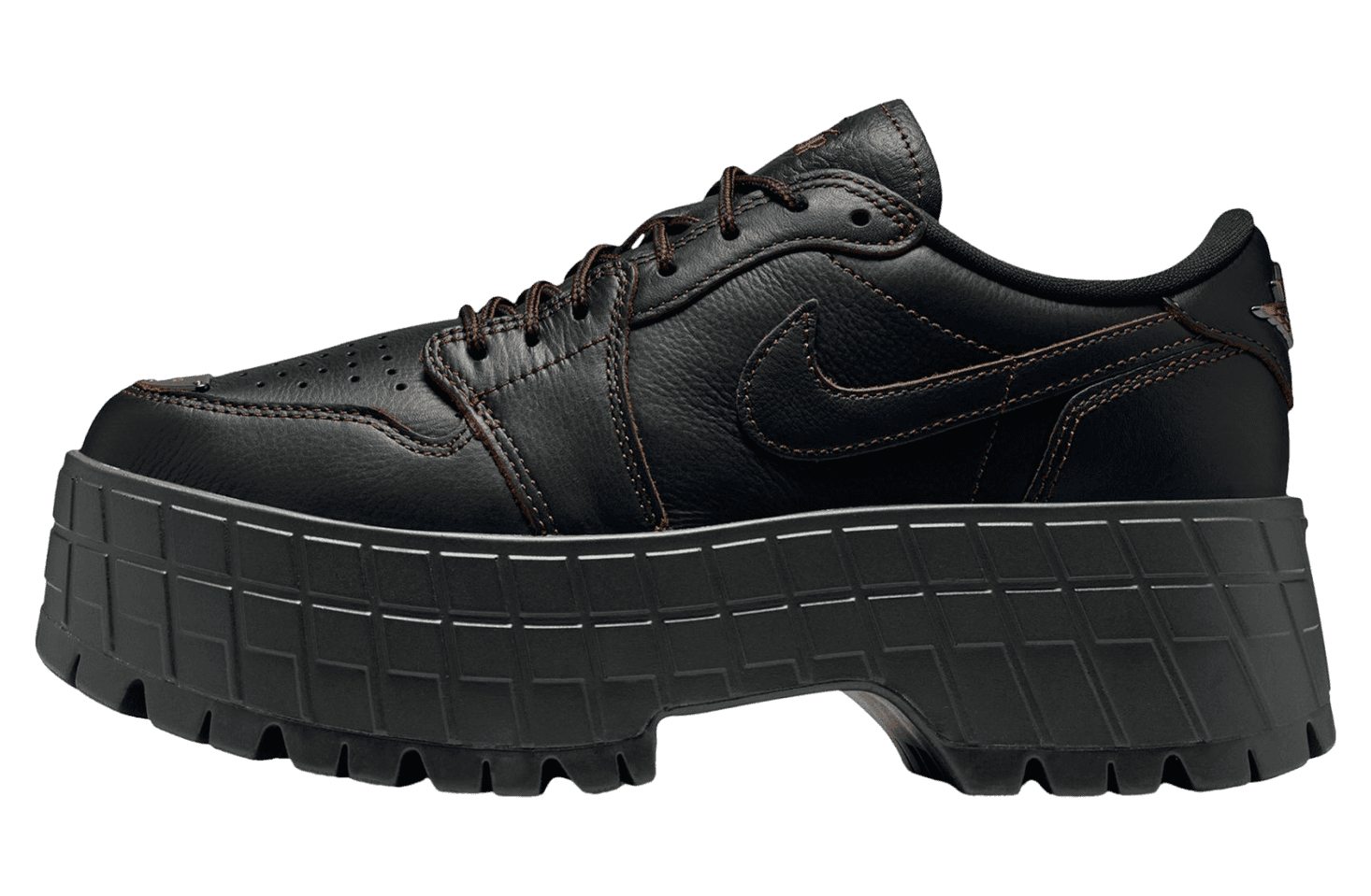 Air Jordan 1 Brooklyn Low Black / Cacao Wow Jordan release photo