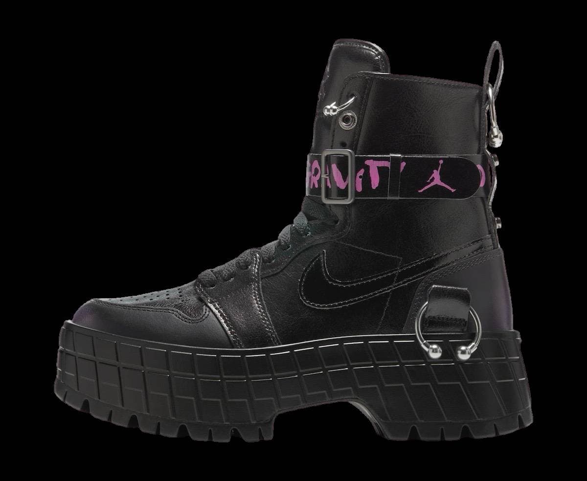 Air Jordan 1 Brooklyn WMNS Global Purple Jordan release photo
