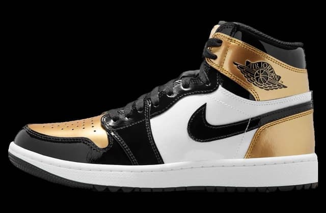 Air Jordan 1 High Golf Gold Toe Jordan release photo