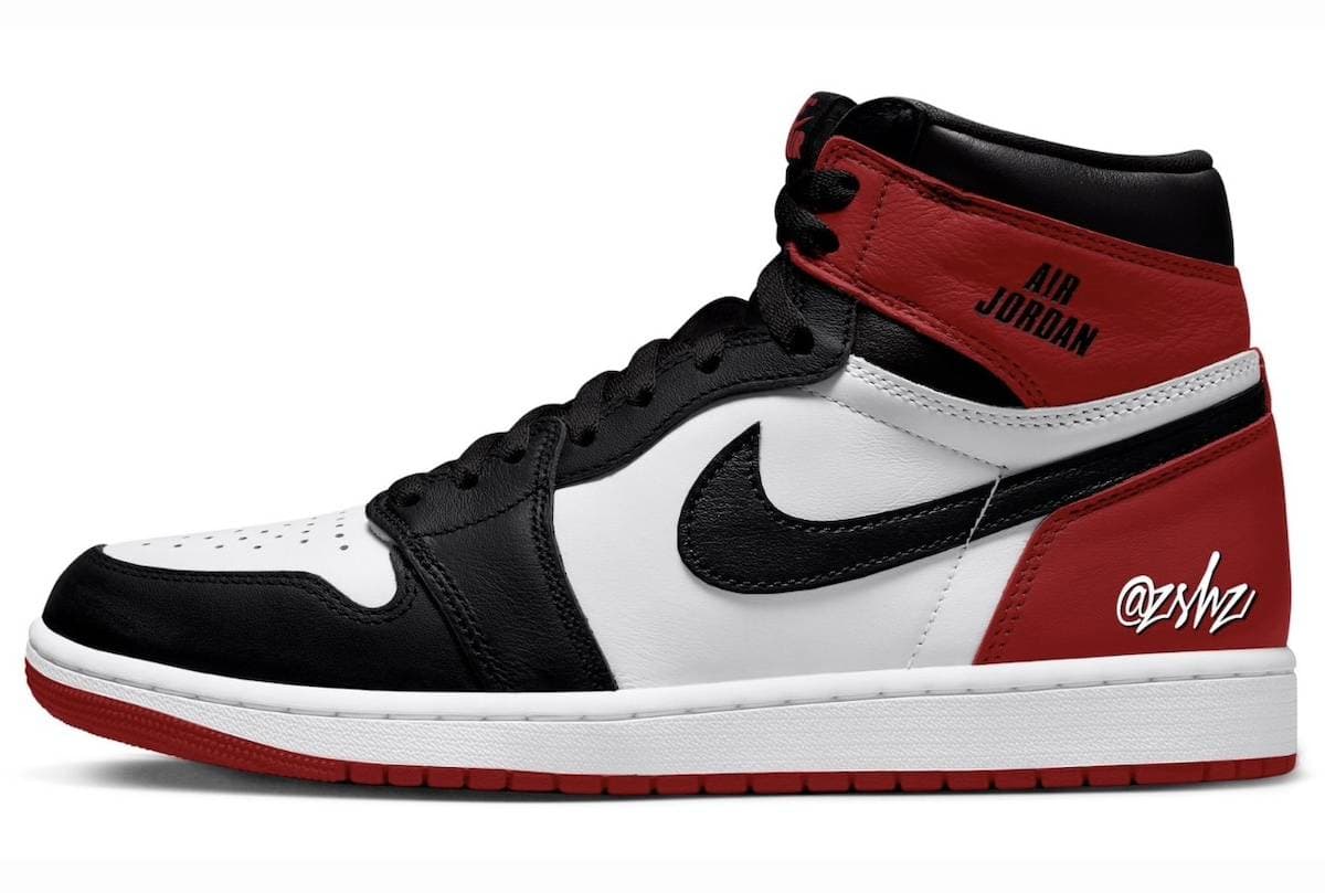 Air Jordan 1 High OG Black Toe Reimagined Jordan release photo
