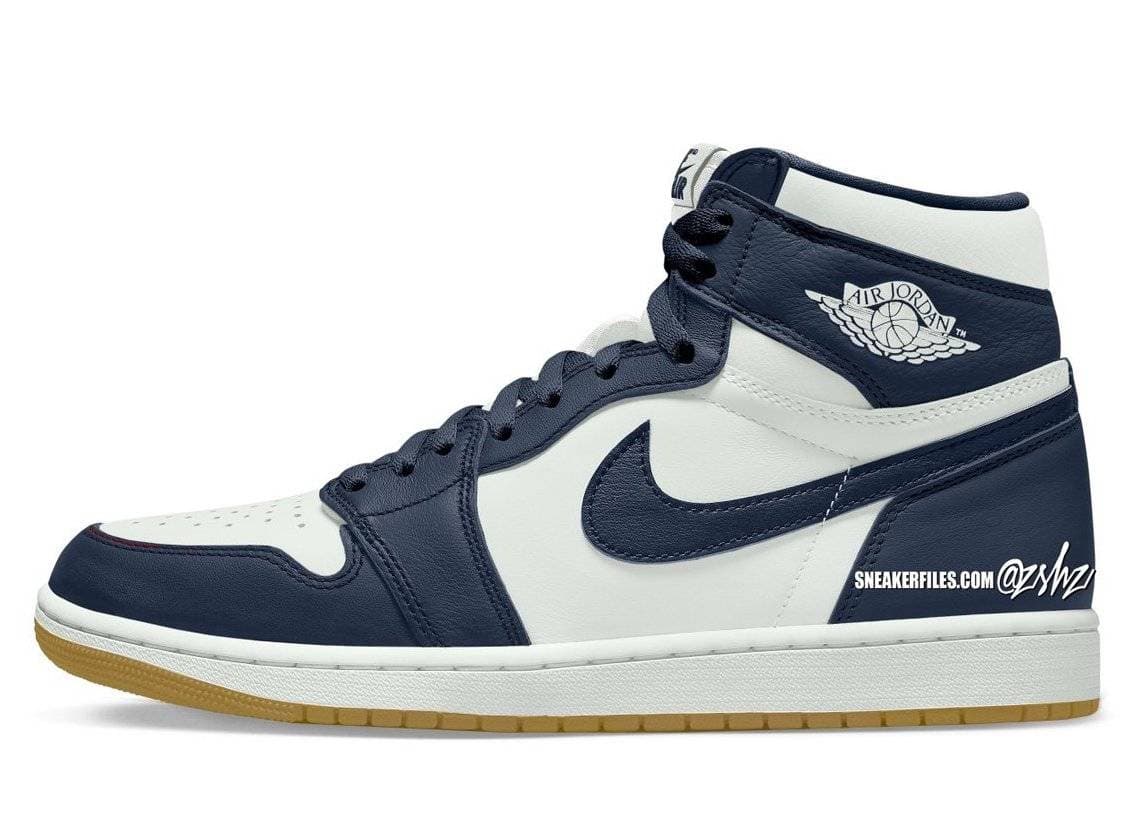 Air Jordan 1 High OG Obsidian Gum Jordan release photo