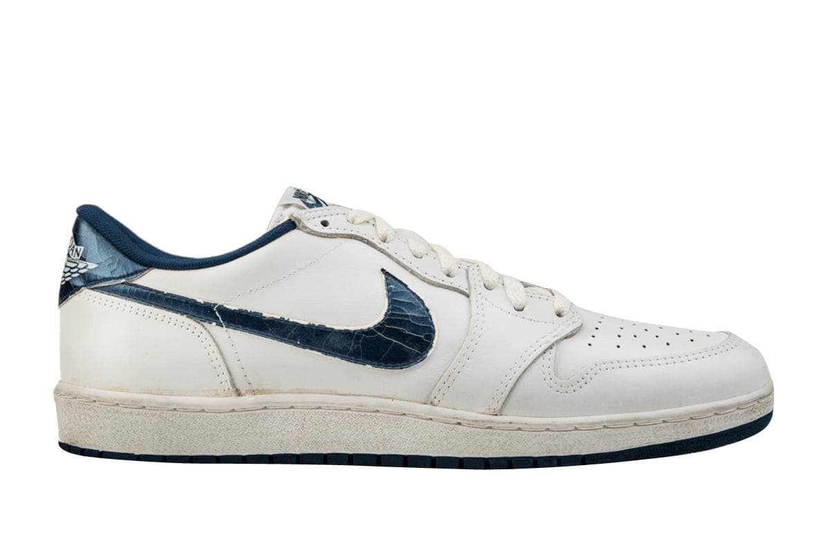 Air Jordan 1 Low 85 Metallic Blue Jordan release photo