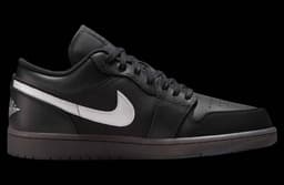 Air Jordan 1 Low Black / Dark Smoke Grey release thumbnail 4