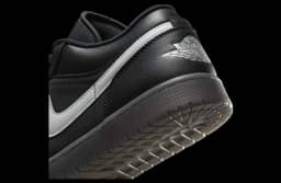 Air Jordan 1 Low Black / Dark Smoke Grey release thumbnail 9