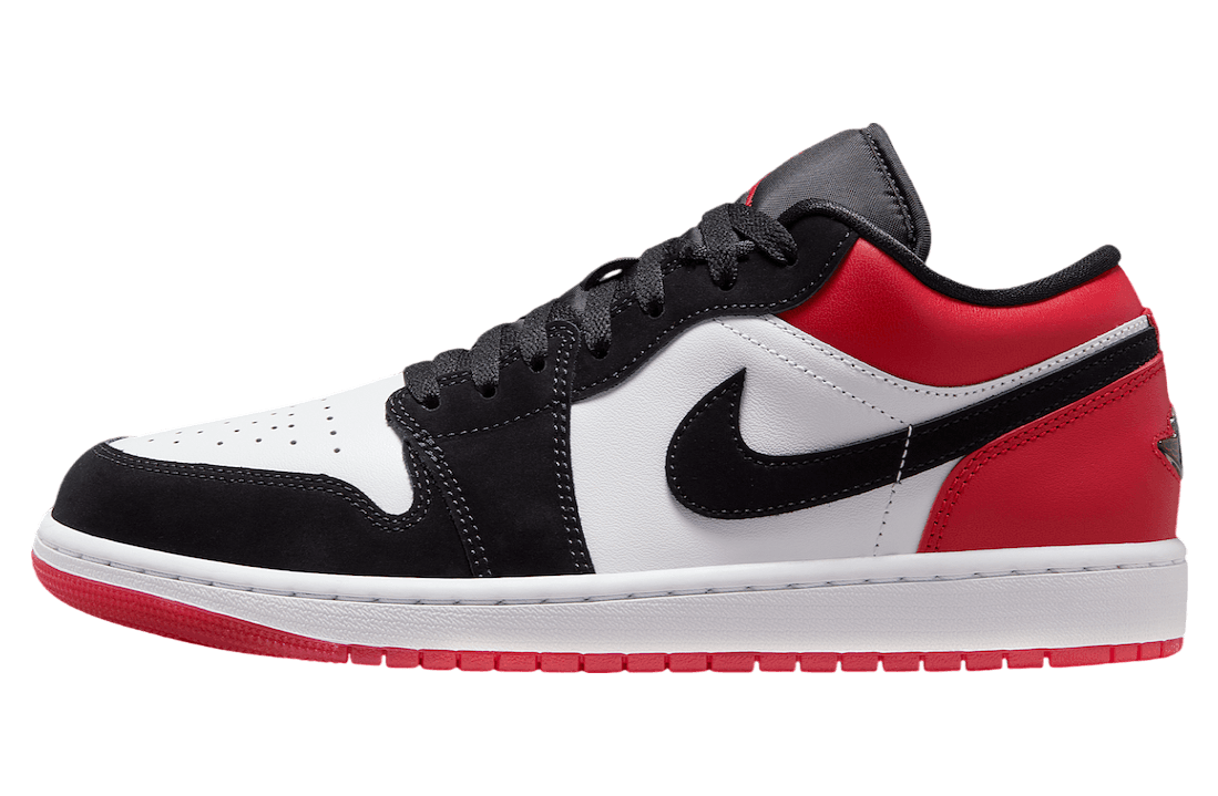 Air Jordan 1 Low Black Toe 2025 Jordan release photo