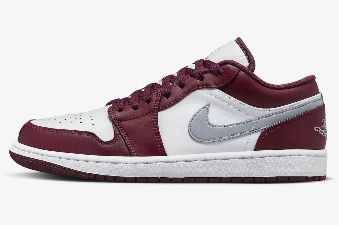 Air Jordan 1 Low Bordeaux Jordan release photo