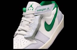 Air Jordan 1 Low EasyOn Grey / Green release thumbnail 9