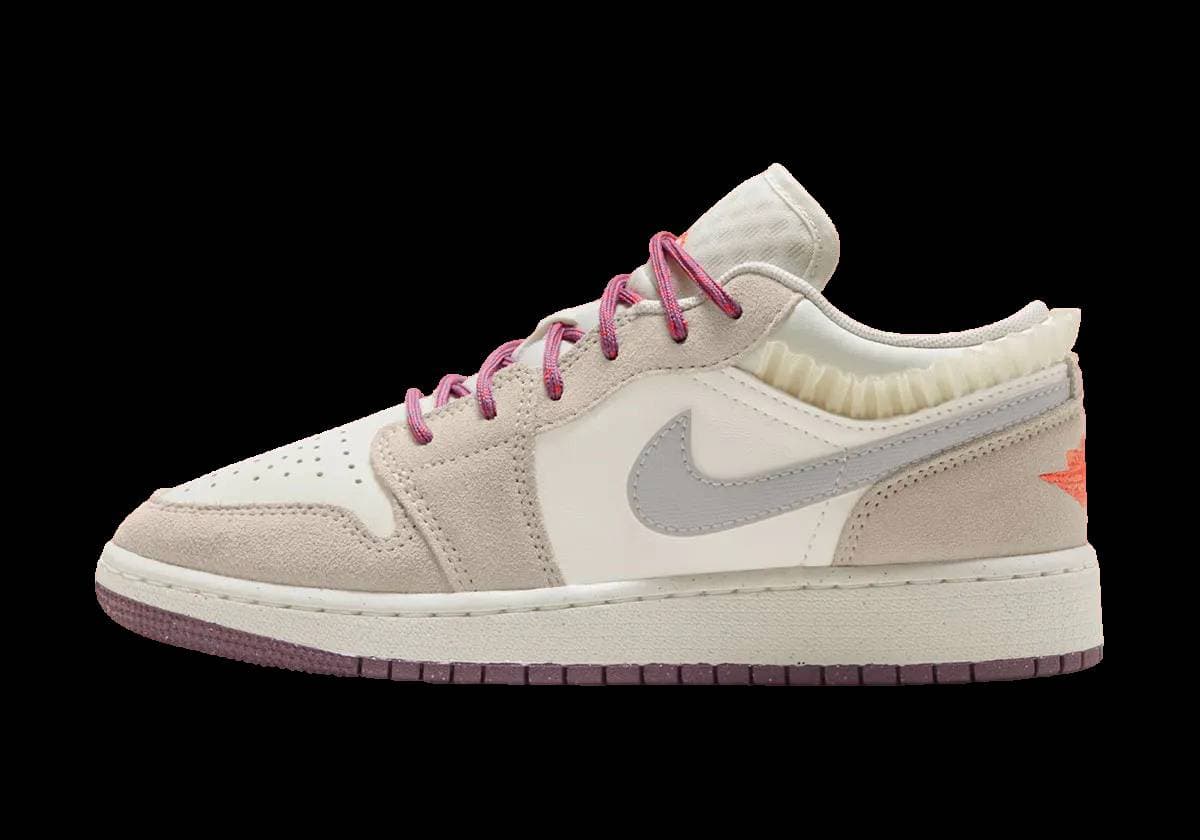 Air Jordan 1 Low GS Light Legend Brown Jordan release photo