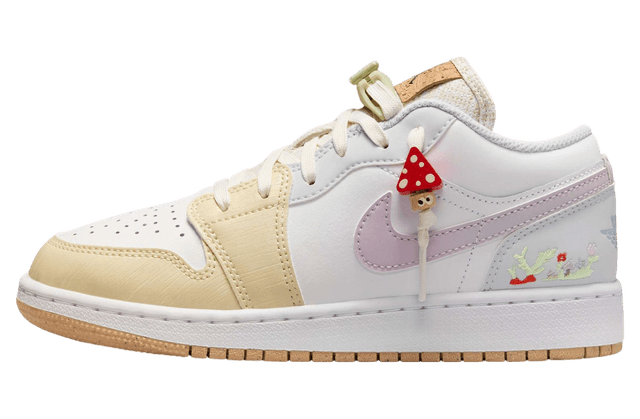 Air Jordan 1 Low GS Mushroom Jordan release photo