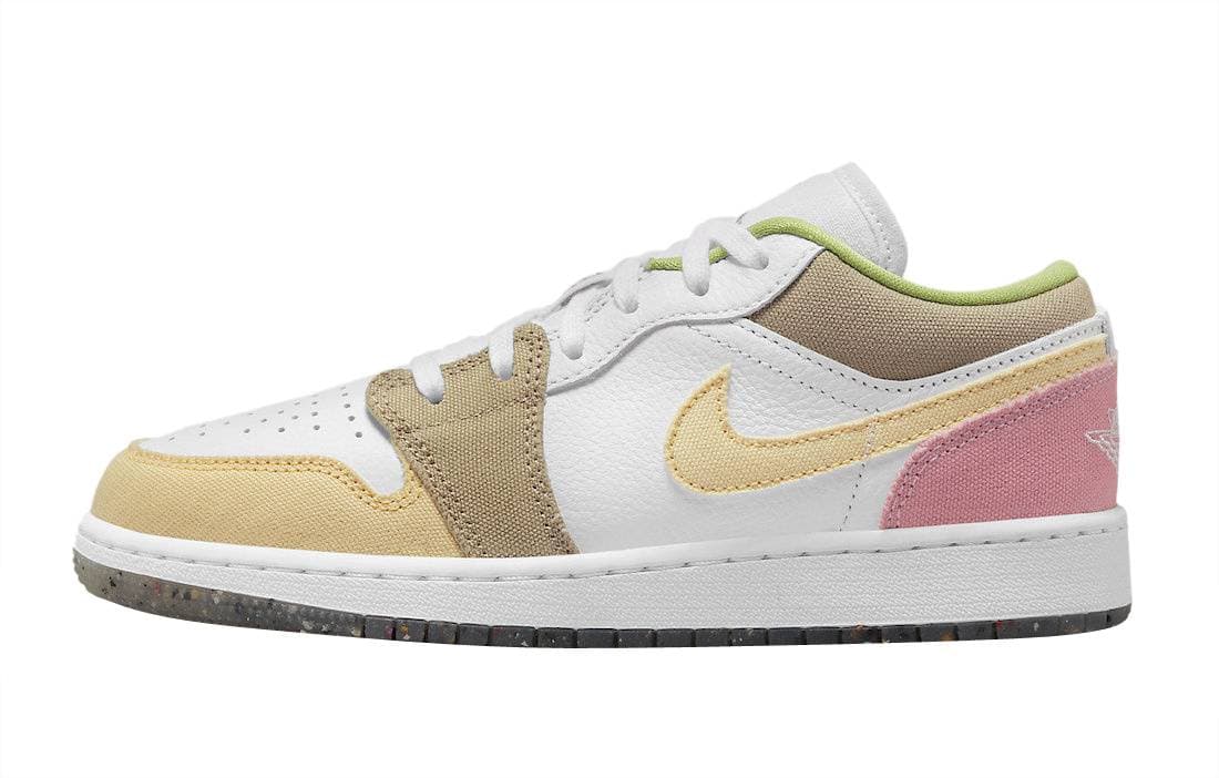 Air Jordan 1 Low GS Recycled Jordan release photo