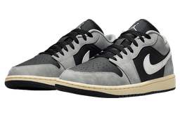 Air Jordan 1 Low Light Smoke Grey / White release thumbnail 2