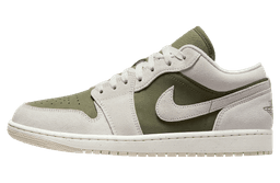 Air Jordan 1 Low Medium Olive / Sail release thumbnail 1