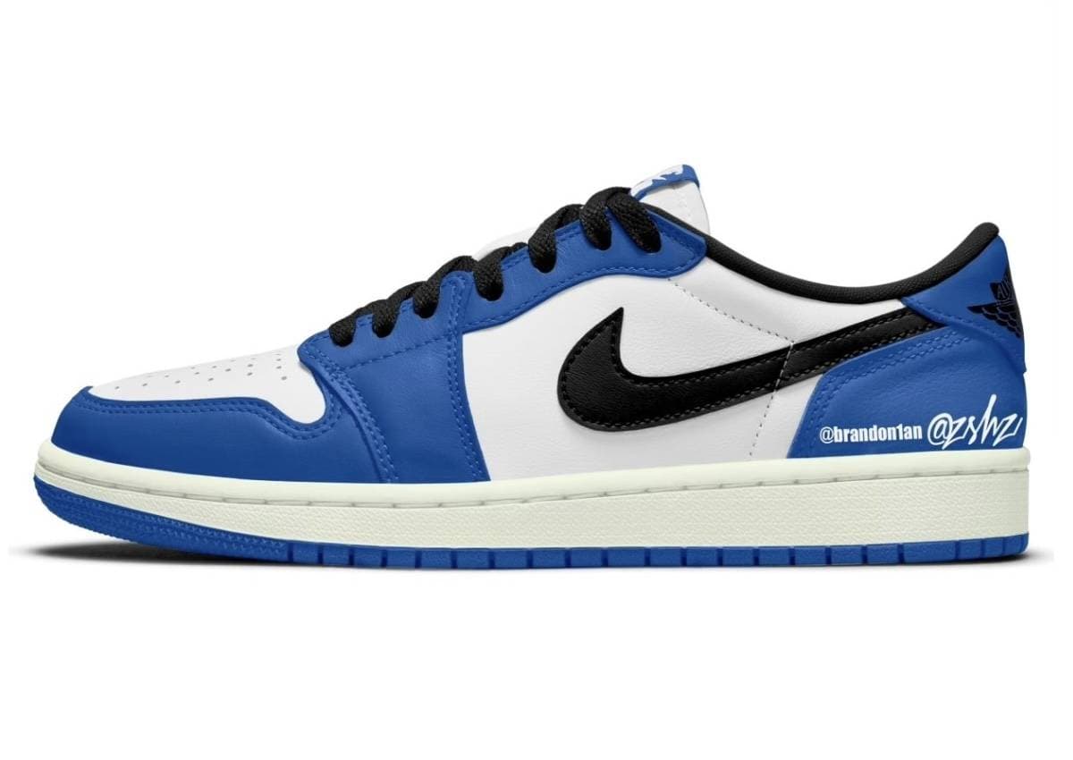 Air Jordan 1 Low OG Game Royal Jordan release photo