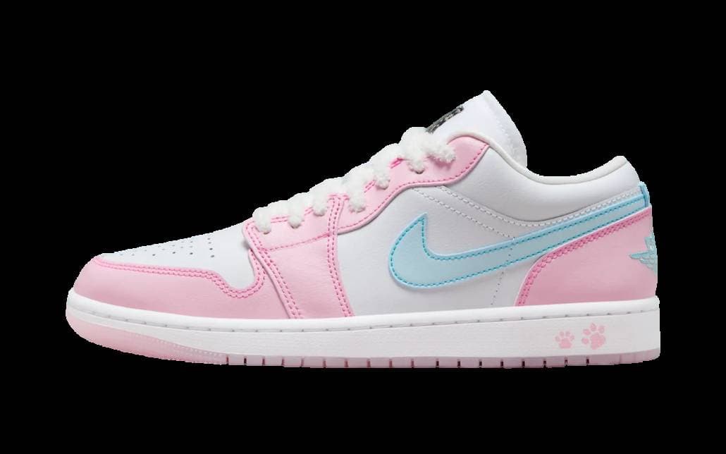 Air Jordan 1 Low Paw Print Jordan release photo