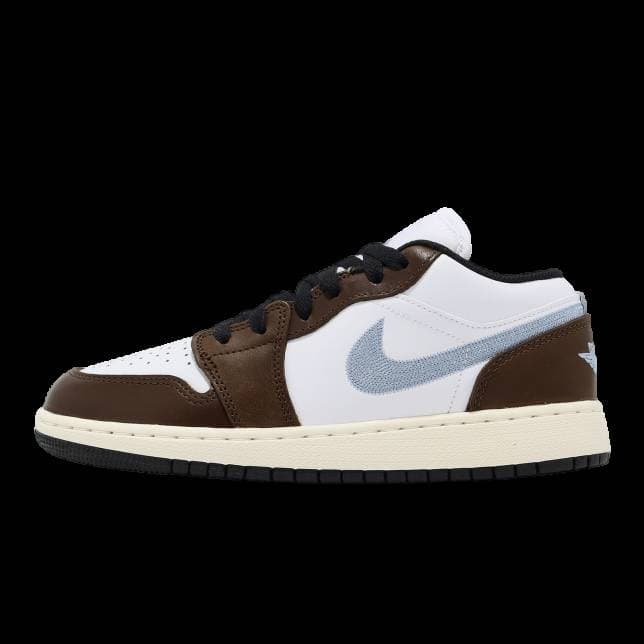 Air Jordan 1 Low SE GS White / Blue Grey Jordan release photo