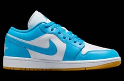 Air Jordan 1 Low White / Aquatone release thumbnail 3