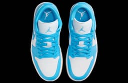 Air Jordan 1 Low White / Aquatone release thumbnail 4