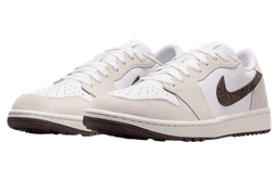 Air Jordan 1 Low White / Baroque Brown release thumbnail 2