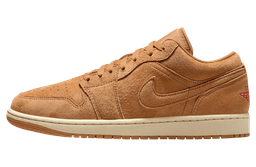 Air Jordan 1 Low WMNS Flax / Varsity Red release thumbnail 1